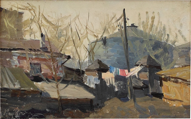 Кузнецов Николай Дмитриевич. Дворик